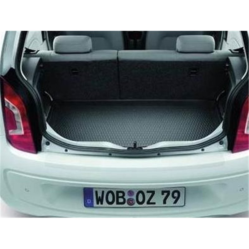 Tapis de coffre souple matière mousse Volkswagen UP PHOTO NON CONTRACTUELLE