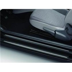Protection seuil de porte film noir/argent VW Up 3 portes