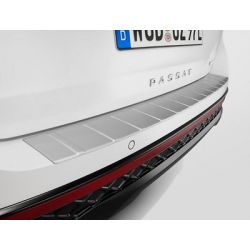 Protection de seuil de coffre plastique effet inox Passat B9 SW
