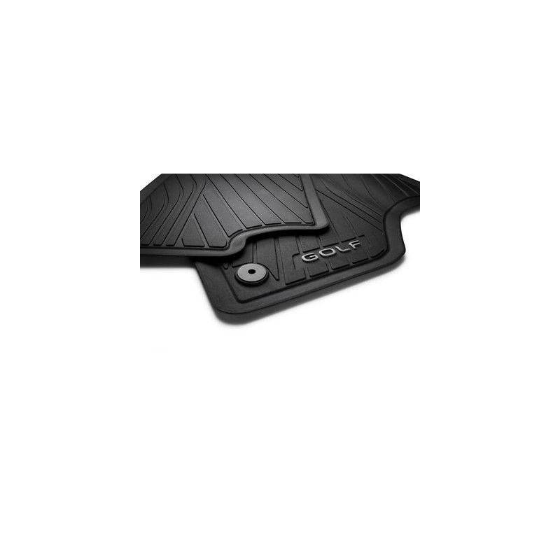 Tapis de sol avant caoutchouc Golf 8 et Golf 8 SW (pas pour micro hybride)
