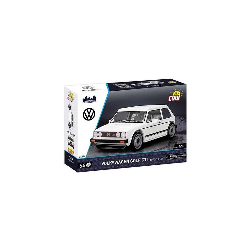 Golf 1 GTI blanche en kit ( à assembler)