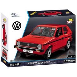 Golf 1 rouge 1/12 en kit (à assembler)