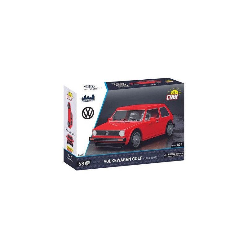 Golf 1 rouge 1/35 en kit (à assembler)