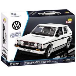 Golf 1 GTI blanche 1/12 en kit (à assembler)