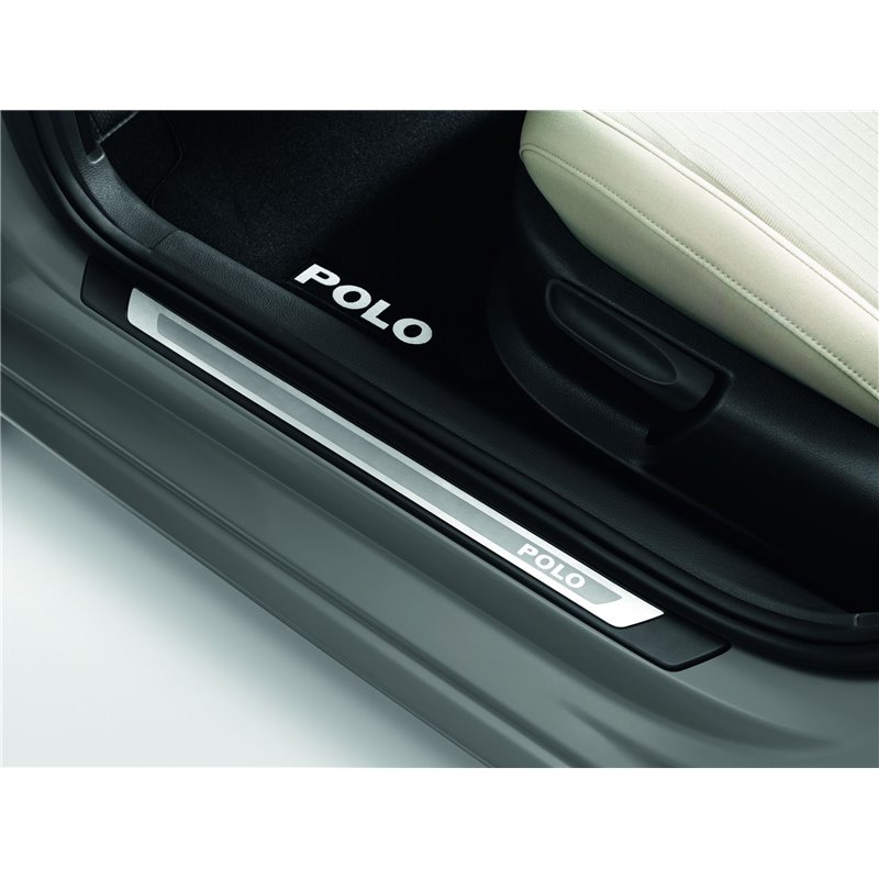 Protection de seuil de porte inox Polo VI 5P - Accessoires Volkswagen