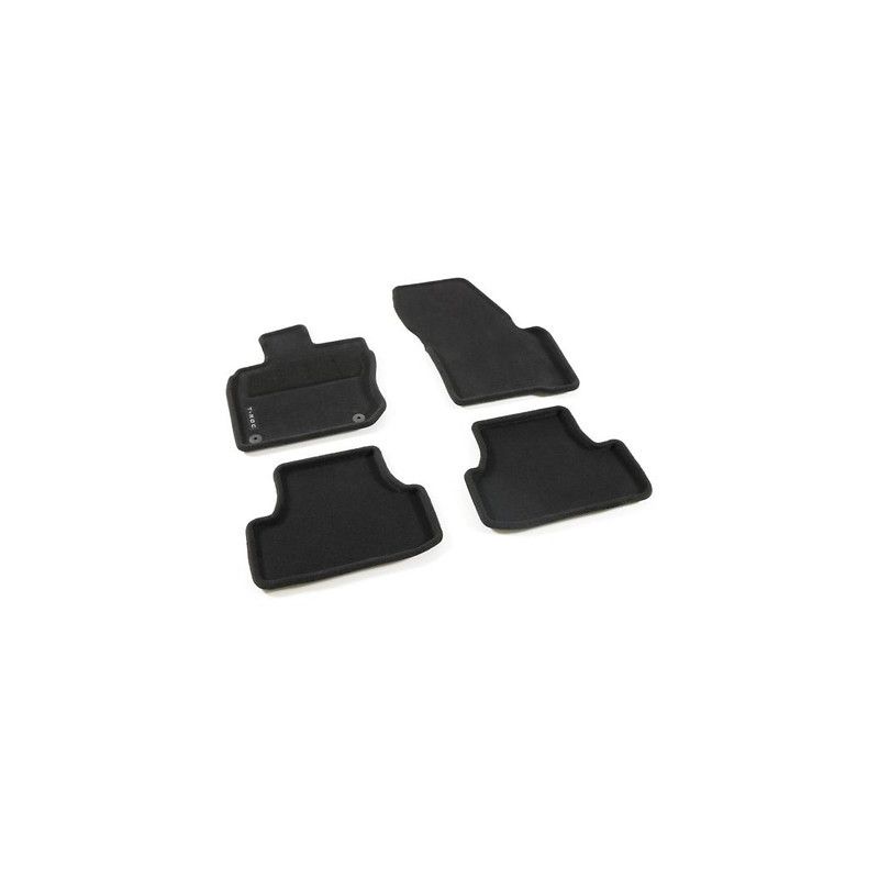 Tapis tissus 3D avant arrière T Roc NF (2026)
