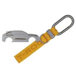 Porte clés collection T Roc jaune canari