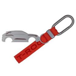 Porte clés collection T Roc rouge flamme.