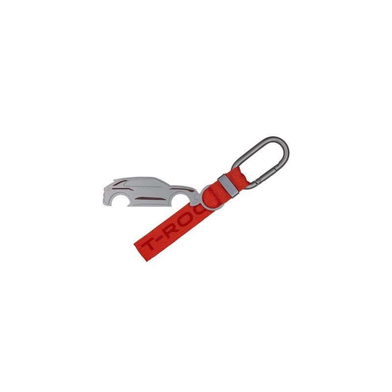 Porte clés collection T Roc rouge flamme.