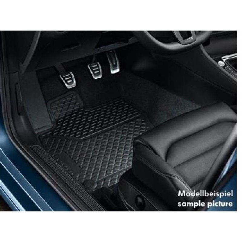 Tapis caoutchouc avant et arrière Caddy/Maxi