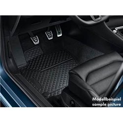 Tapis de sol caoutchouc avant et arrière Polo 6 (avant 2017)