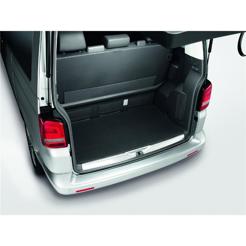 Tapis de coffre réversible (tissus et caoutchouc)  T5 et T6 multivan