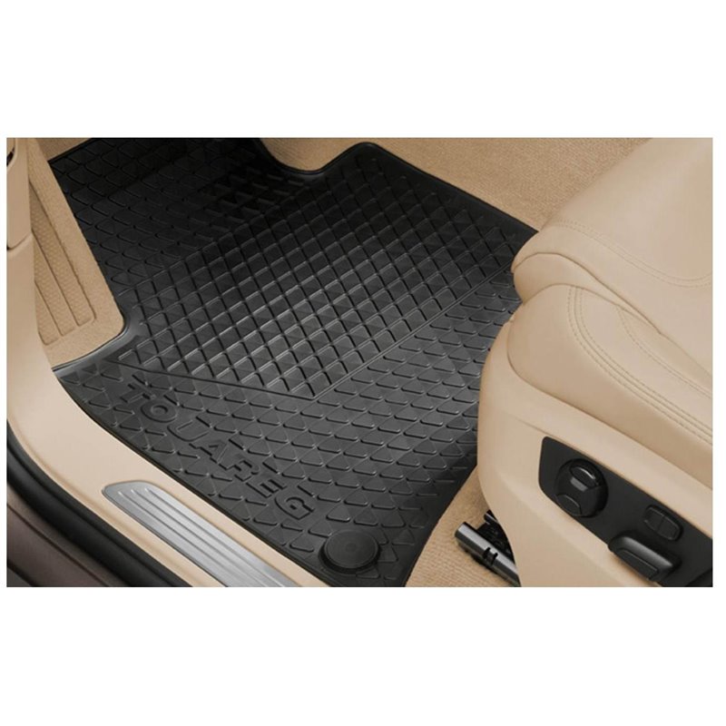 Tapis caoutchouc avant et arrière Touareg 7P