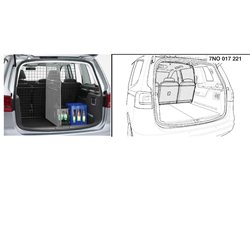 Grille de séparation transversale Sharan 7 places