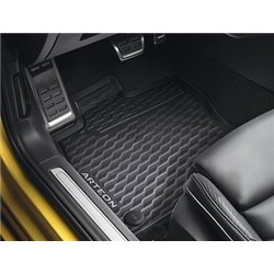 tapis caoutchouc avant et arrière arteon