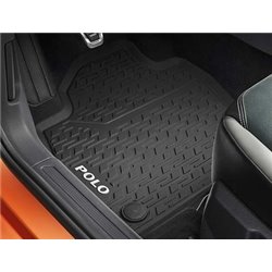 tapis caoutchouc avant et arrière polo 2018