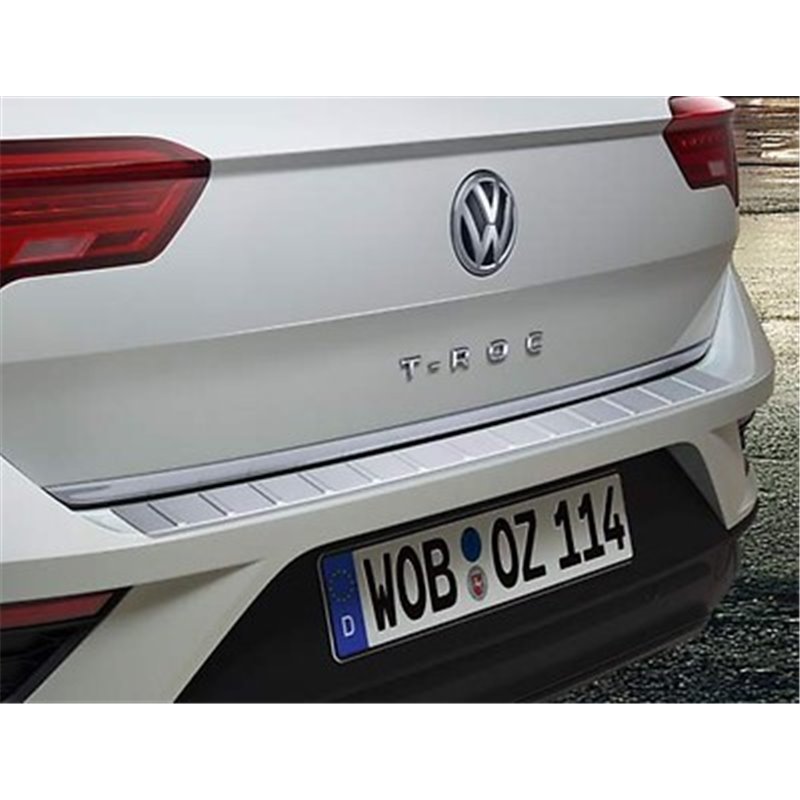 Protection seuil de coffre look acier T roc