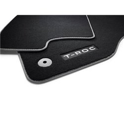 Tapis de sol tissus avant et arrière T roc cabriolet