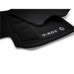 Tapis de sol tissus avant et arrière T roc avec rebord de 3 cm