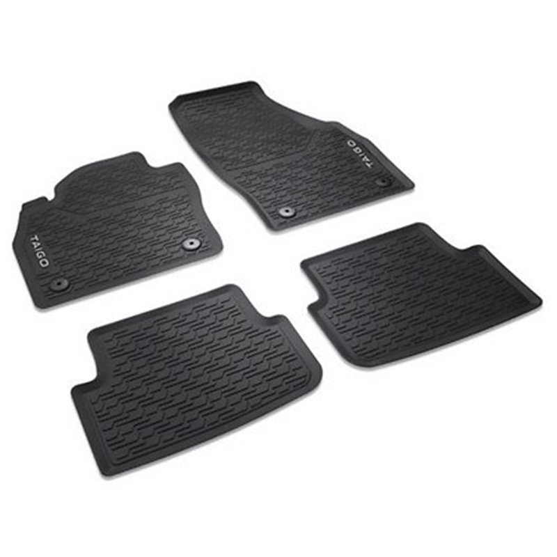Tapis de sol caoutchouc avant et arrière Taigo